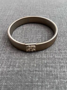 Vintage Gold Tone Metal Coil Bracelet